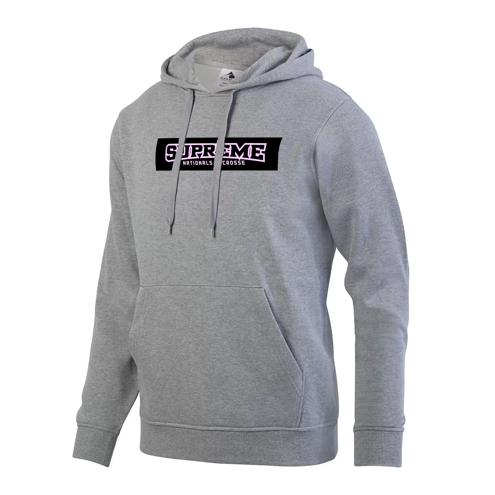 Supreme Heather Grey Fleece Hoodie