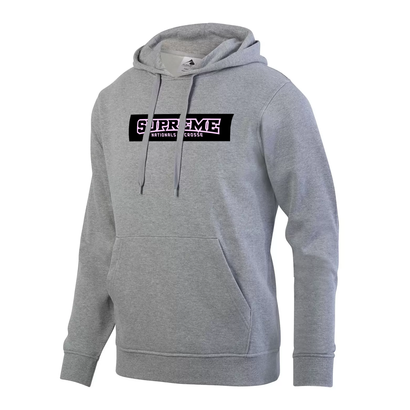 Supreme Heather Grey Fleece Hoodie