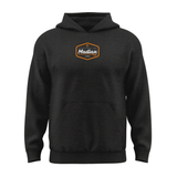Madgear Longboard Black Fleece Hoodie