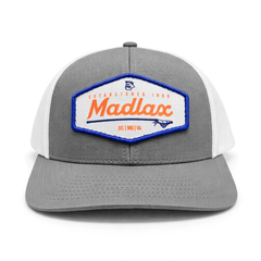 MadGear Grey Longboard Mesh Back Hat