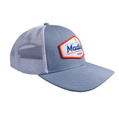 MadGear Ocean Grey Longboard Mesh Back Hat