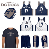 Custom 3-Piece Game Set (Reversible Jersey, Game Shorts, Shooter Shirt)