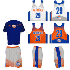 Custom 3-Piece Game Set (Reversible Jersey, Game Shorts, Shooter Shirt)