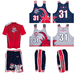 Custom 3-Piece Game Set (Reversible Jersey, Game Shorts, Shooter Shirt)