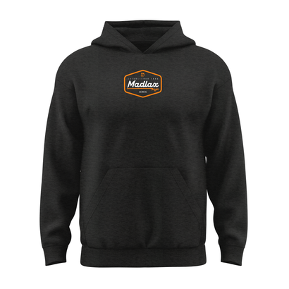 Madgear Longboard Black Fleece Hoodie