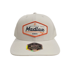 MadGear White Longboard Mesh Back Hat