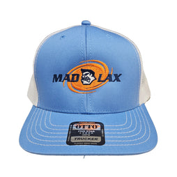 MadGear Swirl Carolina Blue Mesh Back Hat