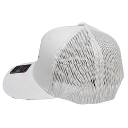 MadGear Swirl White Mesh Back Hat