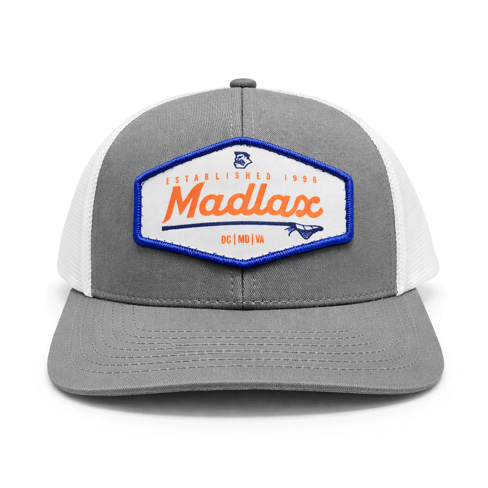 MadGear Grey Longboard Mesh Back Hat