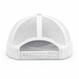MadGear White with Royal Longboard Patch Mesh Back Hat