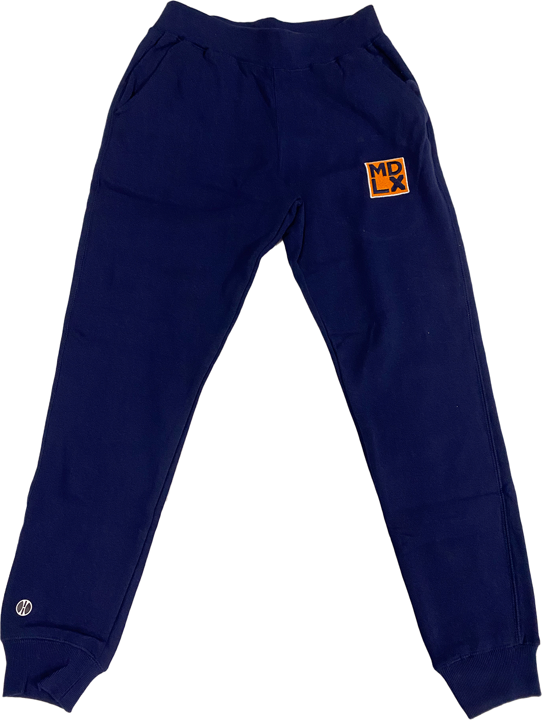 MDLX Navy Blue ColdGear Embroidered Sweatpants