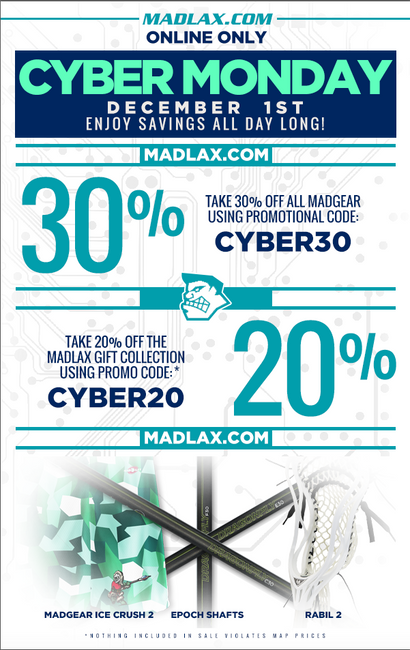 Cyber Monday SAVINGS