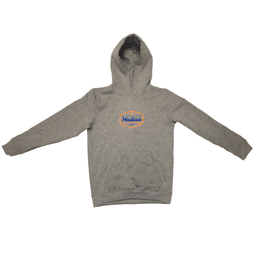 Madgear Longboard Heather Grey Fleece Hoodie